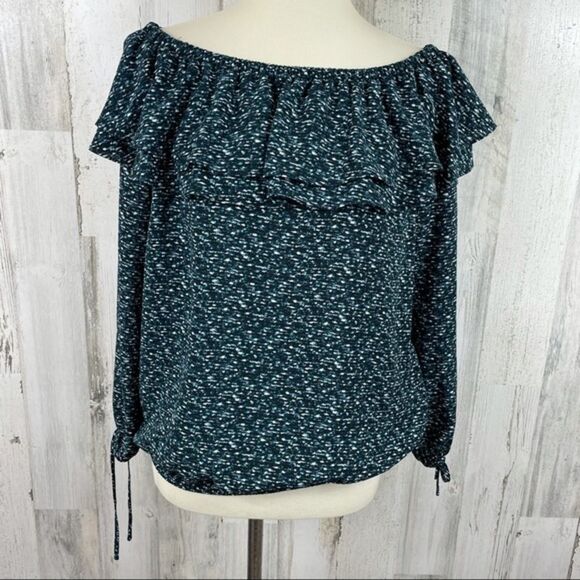 MICHAEL Michael Kors Women's Off Shoulder‎ Blouse Size Small - Picture 3 of 11